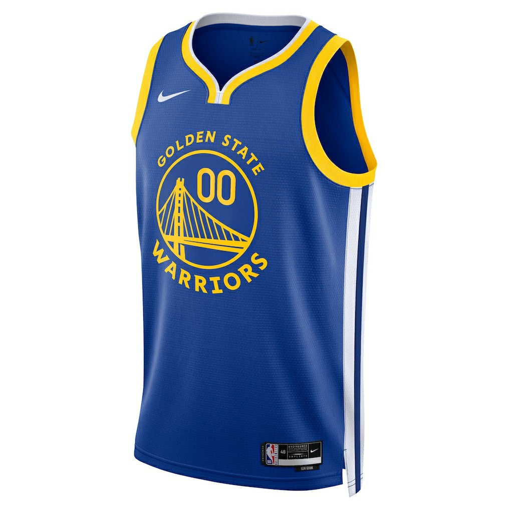 Nike Golden State Warriors Unisex Swingman Custom Jersey Royal Icon Edition