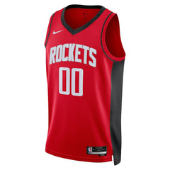 Nike Houston Rockets Unisex Swingman Custom Jersey Red Icon Edition