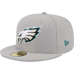 Philadelphia Eagles New Era Omaha 59FIFTY Fitted Hat - Gray - NFL