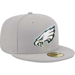 Philadelphia Eagles New Era Omaha 59FIFTY Fitted Hat - Gray - NFL