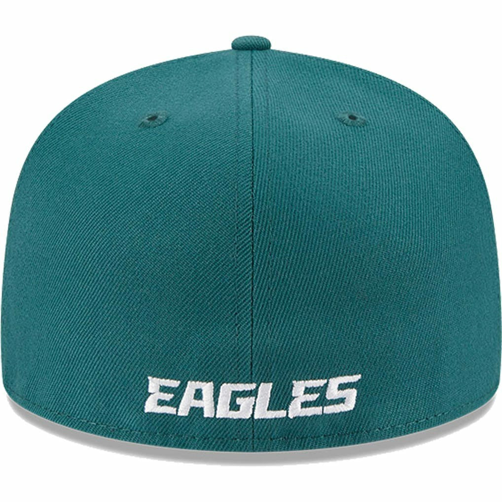 Philadelphia Eagles New Era Omaha 59FIFTY Fitted Hat - Midnight Green - NFL