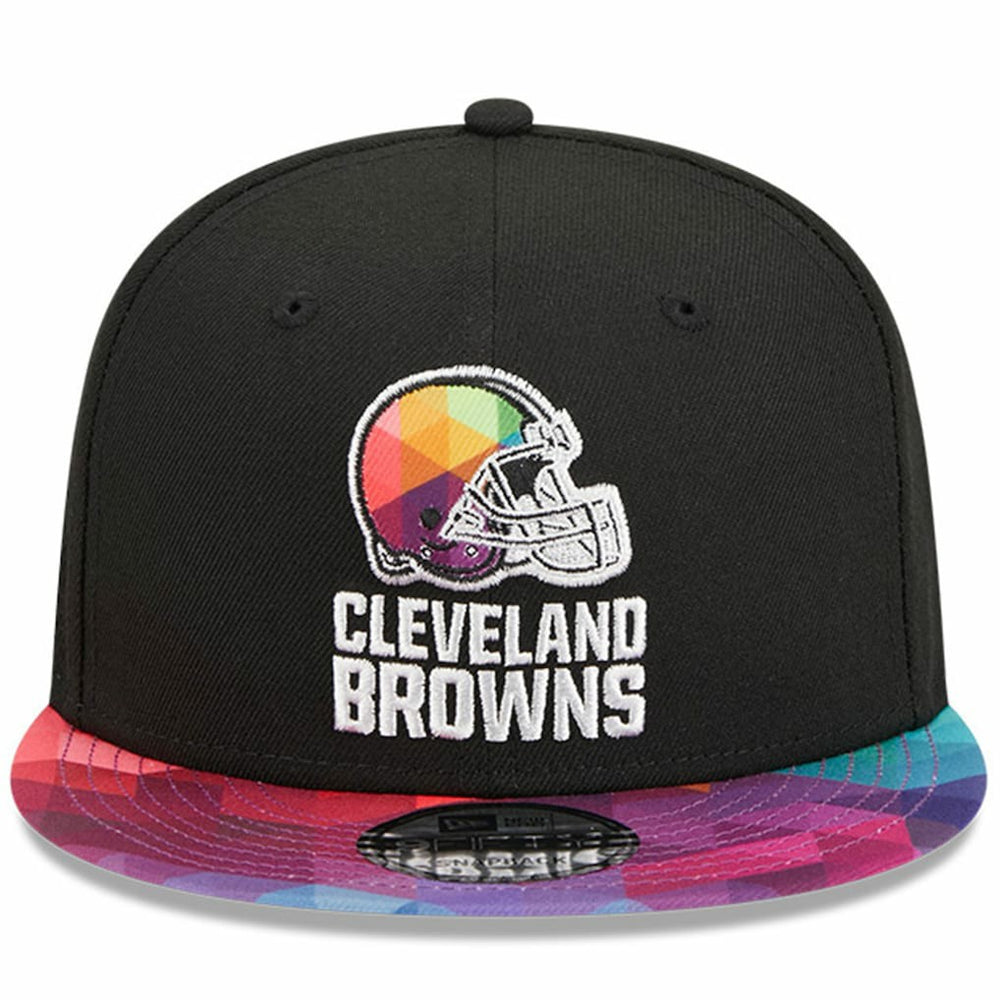 Cleveland Browns New Era 2023 NFL Crucial Catch 9FIFTY Snapback Hat - Black - NFL
