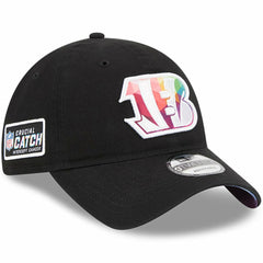 Cincinnati Bengals New Era 2023 NFL Crucial Catch 9TWENTY Adjustable Hat - Black - NFL