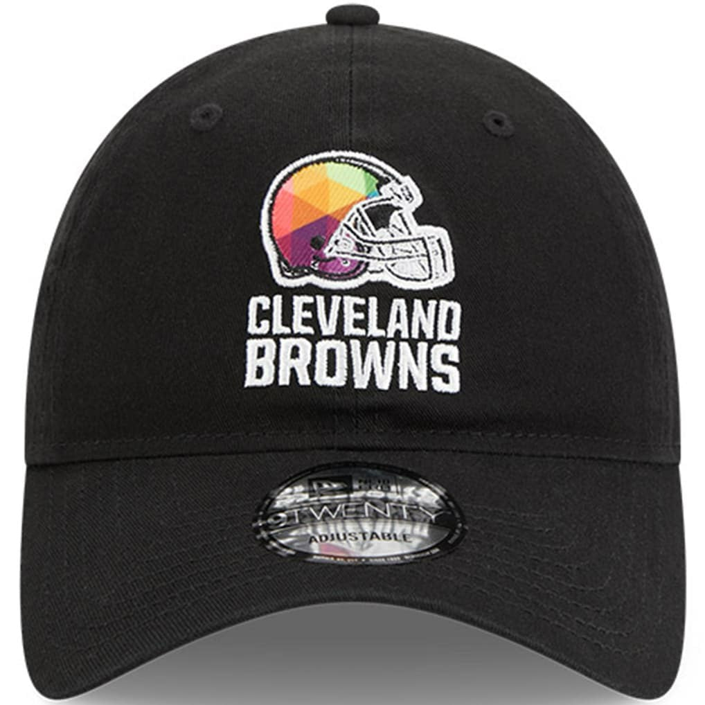 Cleveland Browns New Era 2023 NFL Crucial Catch 9TWENTY Adjustable Hat - Black - NFL
