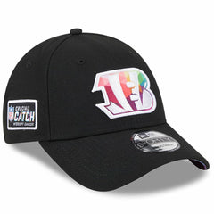 Cincinnati Bengals New Era 2023 NFL Crucial Catch 9FORTY Adjustable Hat - Black - NFL