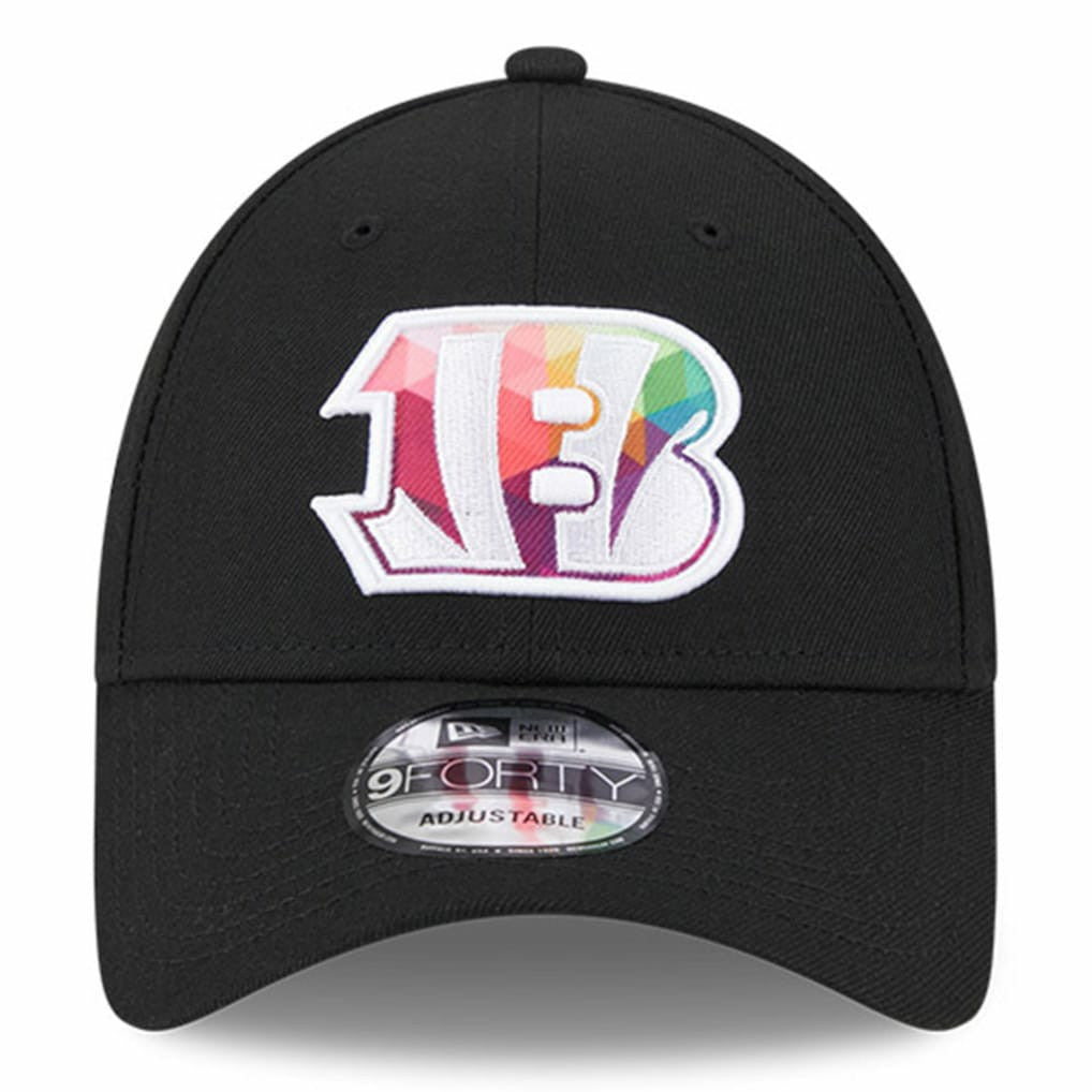 Cincinnati Bengals New Era 2023 NFL Crucial Catch 9FORTY Adjustable Hat - Black - NFL
