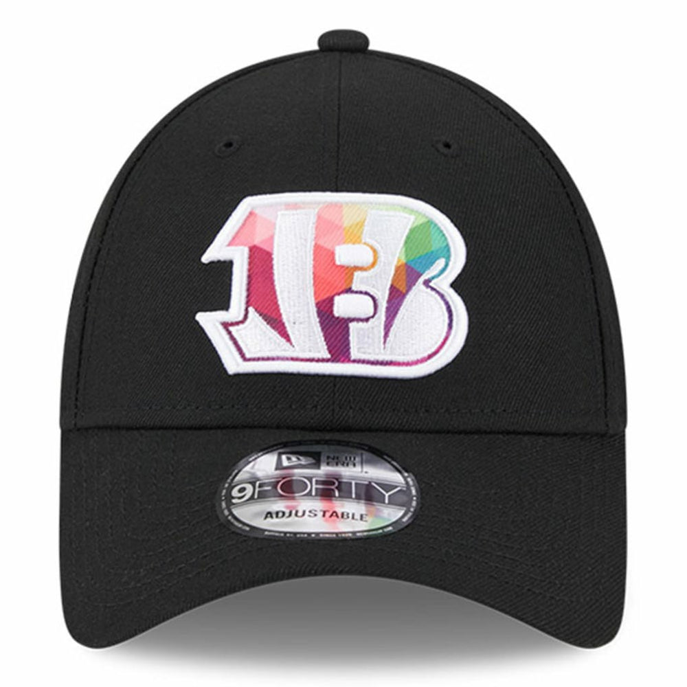 Cincinnati Bengals New Era 2023 NFL Crucial Catch 9FORTY Adjustable Hat - Black - NFL