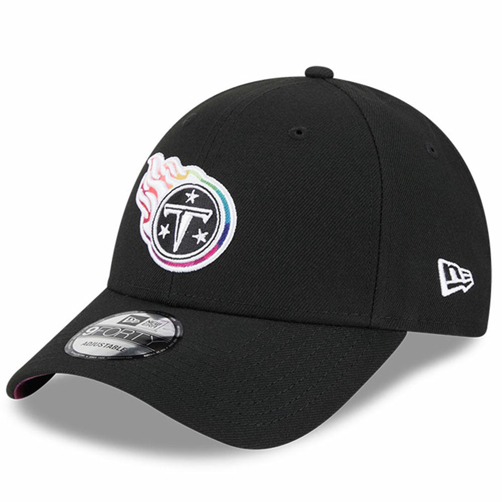Tennessee Titans New Era 2023 NFL Crucial Catch 9FORTY Adjustable Hat - Black - NFL