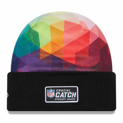 Los Angeles Chargers New Era 2023 NFL Crucial Catch Cuffed Knit Hat - Black - NFL
