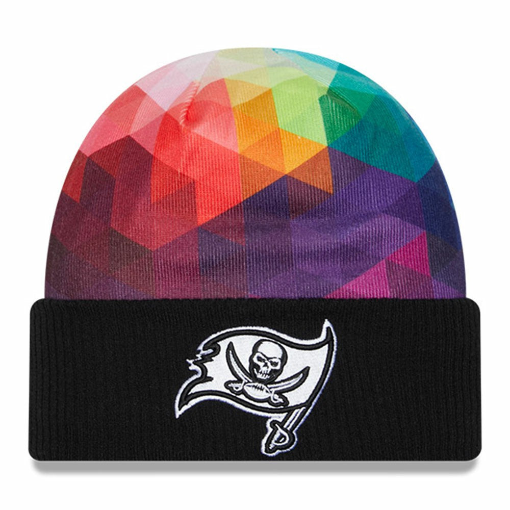 Tampa Bay Buccaneers New Era 2023 NFL Crucial Catch Cuffed Knit Hat - Black - NFL
