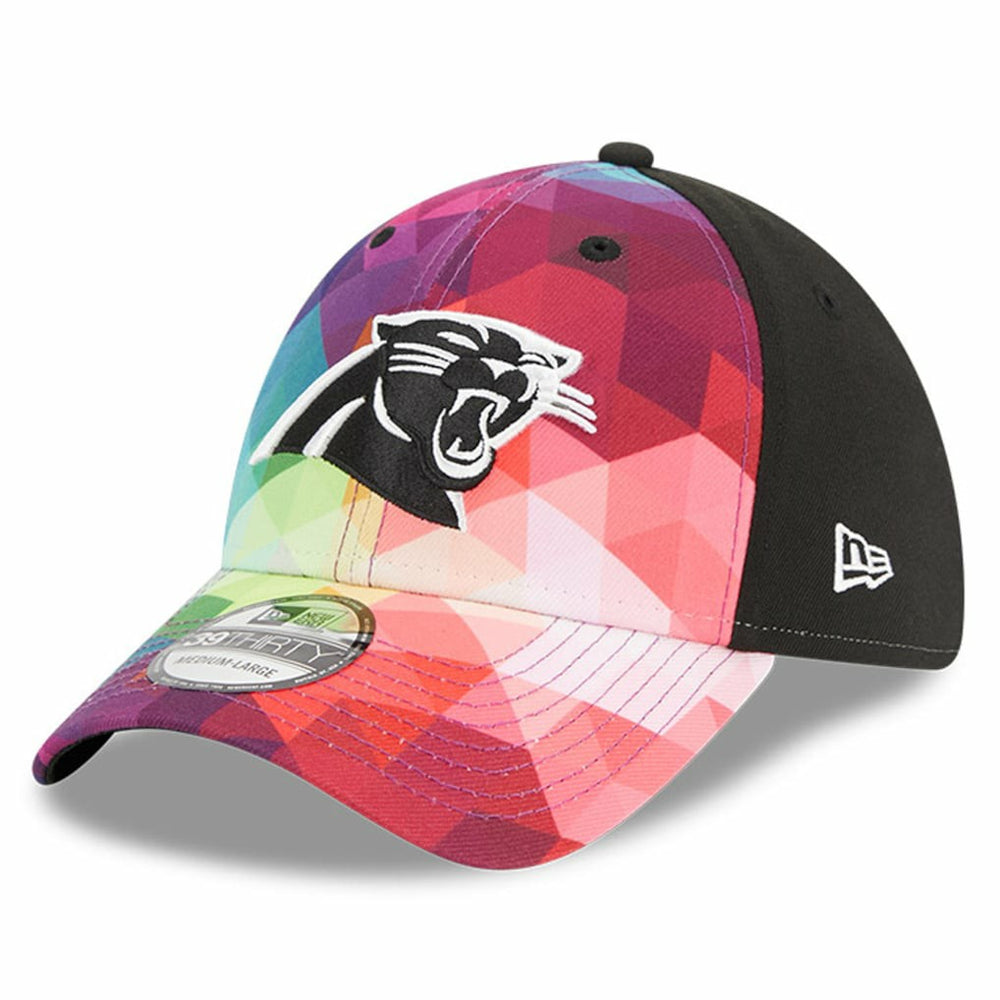 Carolina Panthers New Era 2023 NFL Crucial Catch 39THIRTY Flex Hat - Pink - NFL