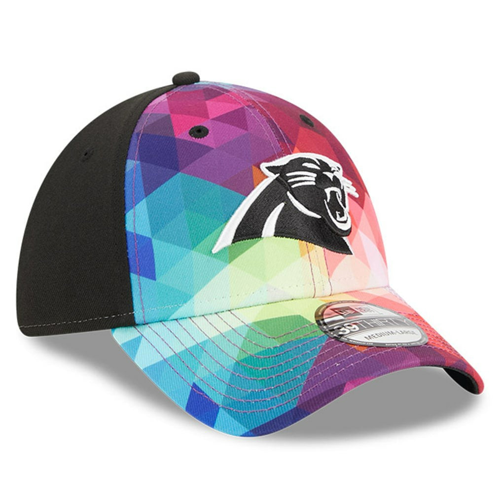 Carolina Panthers New Era 2023 NFL Crucial Catch 39THIRTY Flex Hat - Pink - NFL