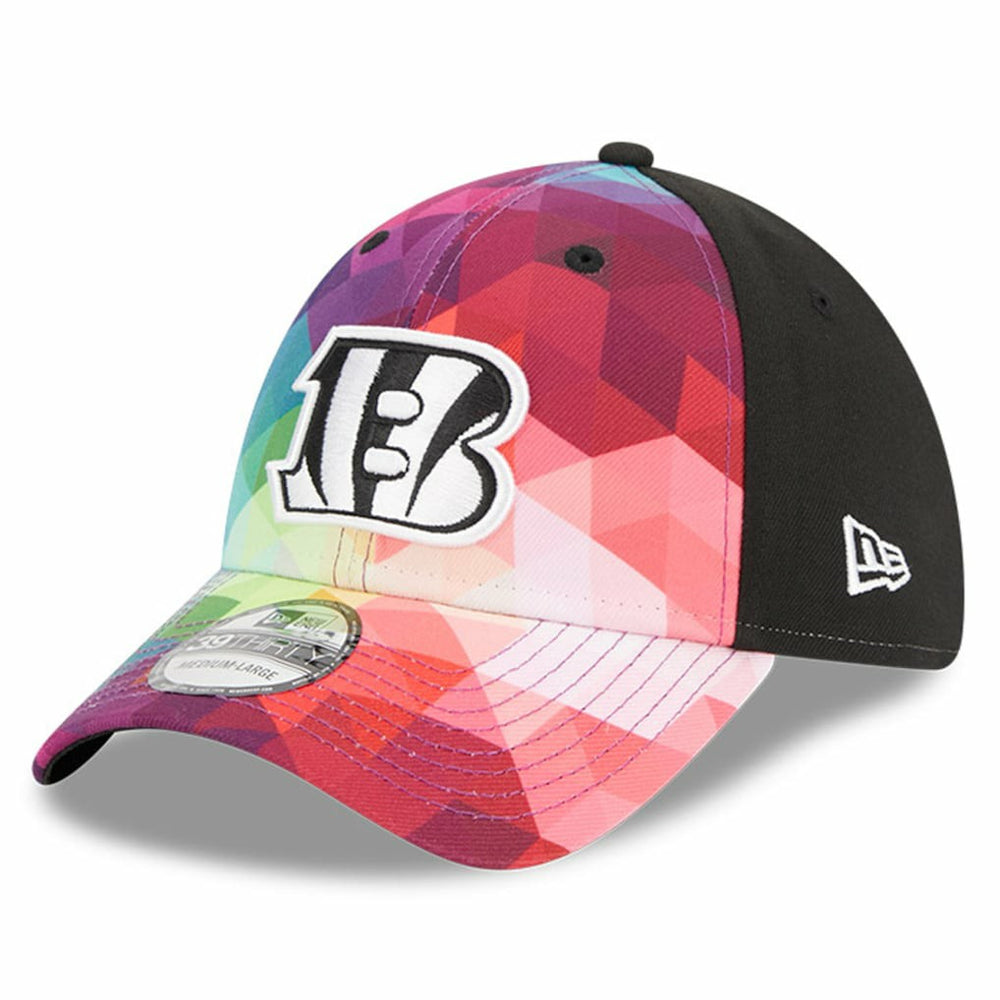 Cincinnati Bengals New Era 2023 NFL Crucial Catch 39THIRTY Flex Hat - Pink - NFL