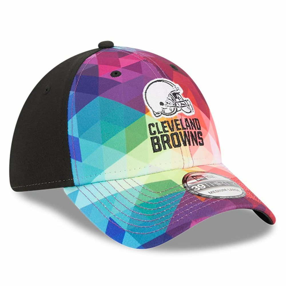 Cleveland Browns New Era 2023 NFL Crucial Catch 39THIRTY Flex Hat - Pink - NFL