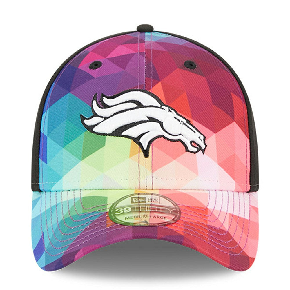 Denver Broncos New Era 2023 NFL Crucial Catch 39THIRTY Flex Hat - Pink - NFL