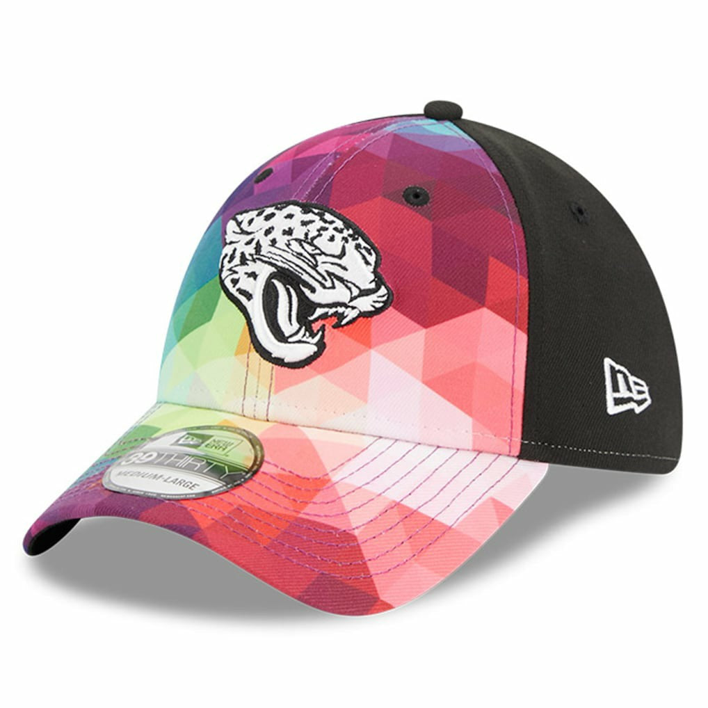 Jacksonville Jaguars New Era 2023 NFL Crucial Catch 39THIRTY Flex Hat - Pink - NFL