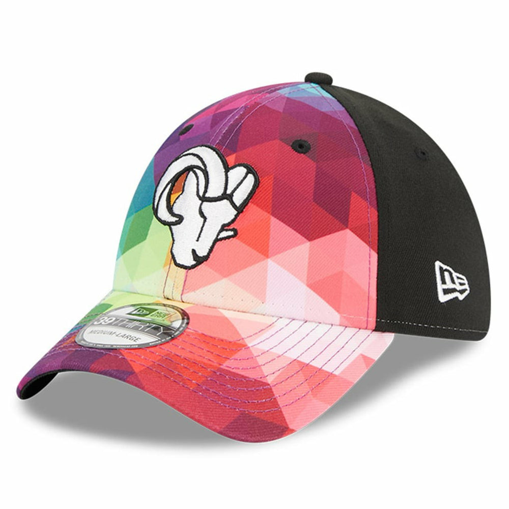 Los Angeles Rams New Era 2023 NFL Crucial Catch 39THIRTY Flex Hat - Pink - NFL