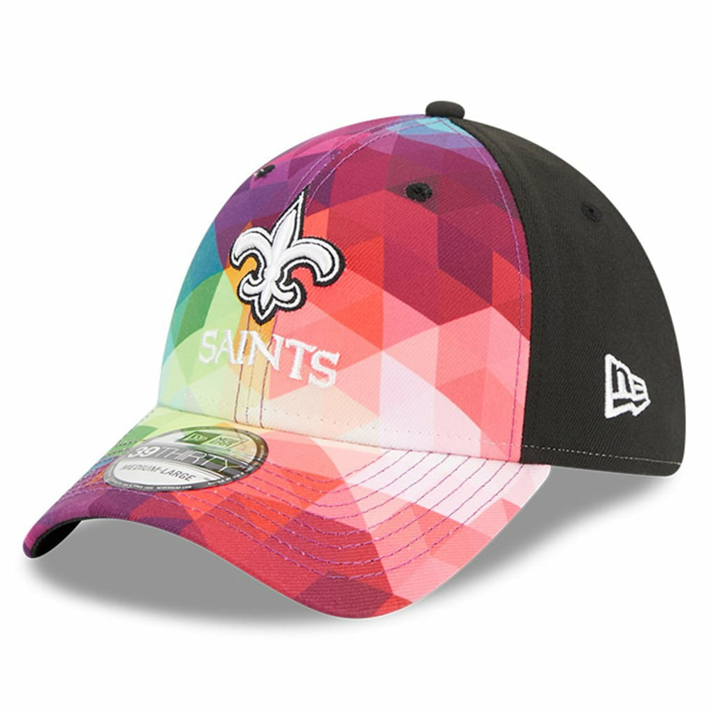 New Orleans Saints New Era 2023 NFL Crucial Catch 39THIRTY Flex Hat - Pink - NFL