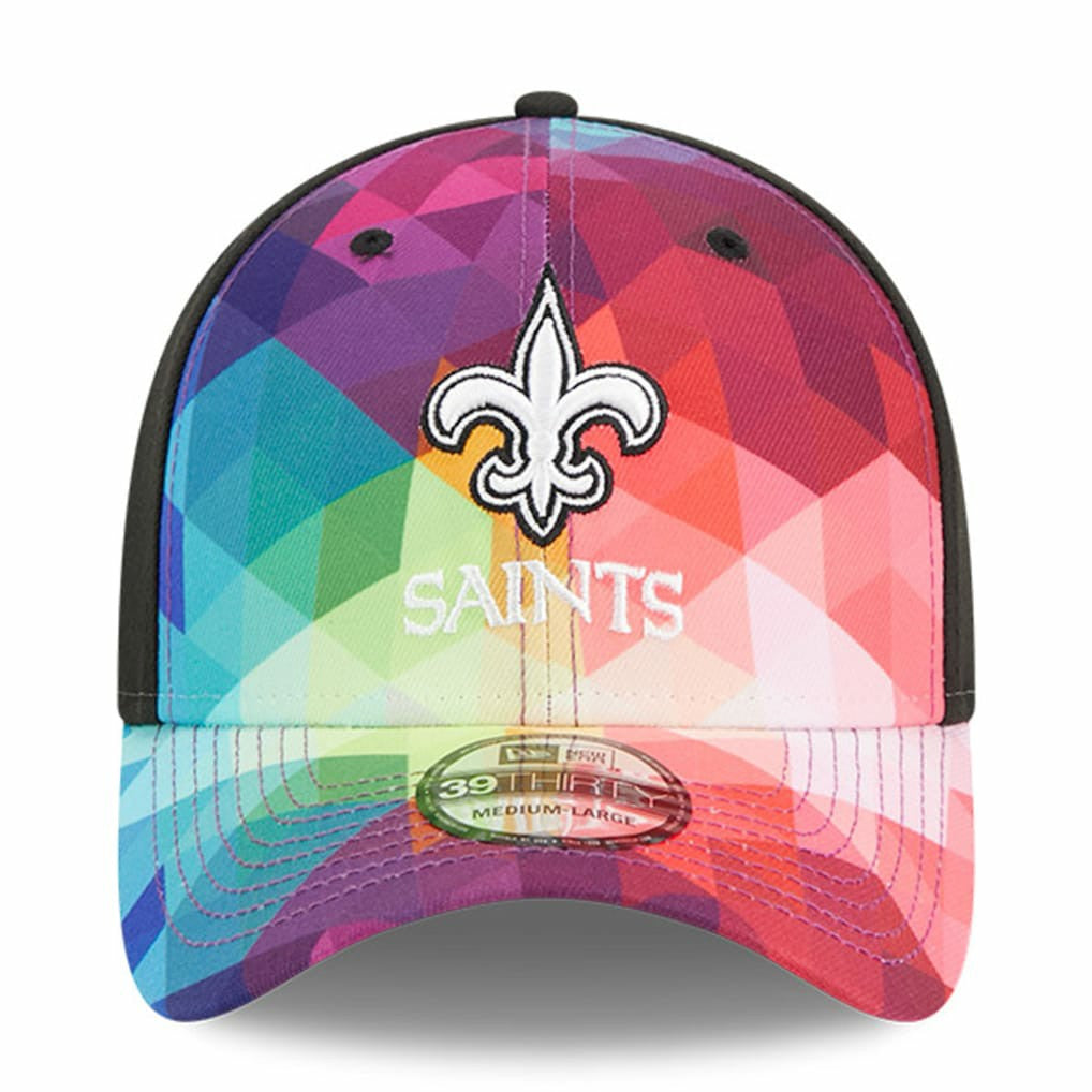 New Orleans Saints New Era 2023 NFL Crucial Catch 39THIRTY Flex Hat - Pink - NFL