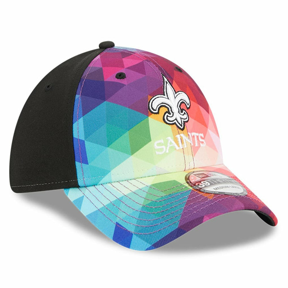 New Orleans Saints New Era 2023 NFL Crucial Catch 39THIRTY Flex Hat - Pink - NFL