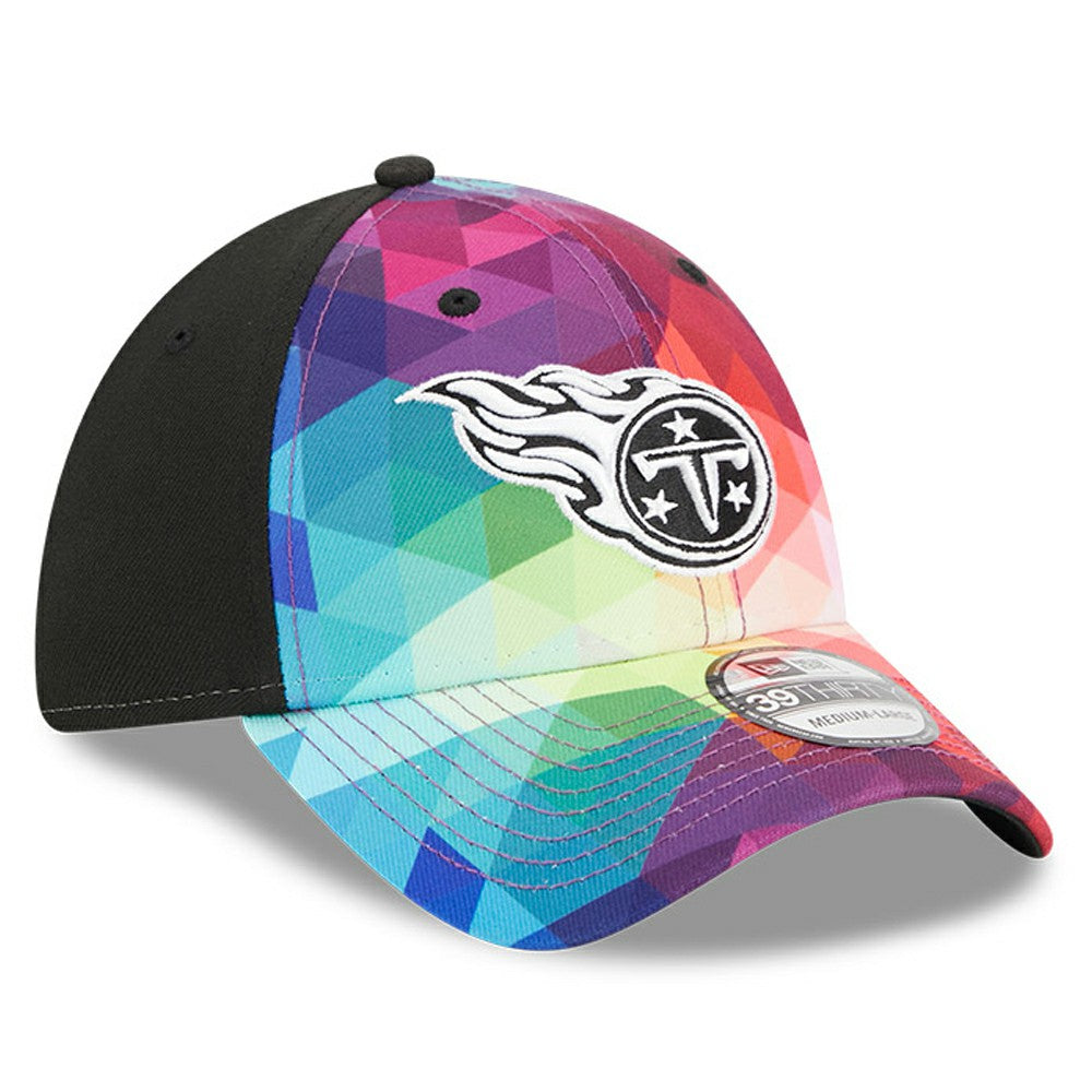Tennessee Titans New Era 2023 NFL Crucial Catch 39THIRTY Flex Hat - Pink - NFL