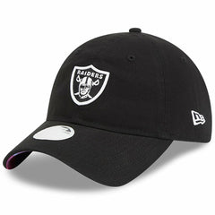 Las Vegas Raiders New Era Women's 2023 NFL Crucial Catch 9TWENTY Adjustable Hat - Black - NFL