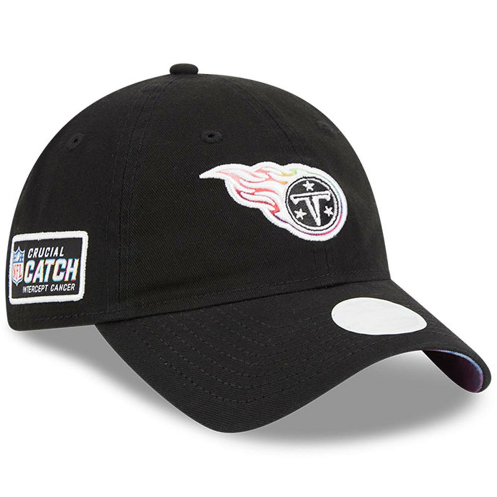 Tennessee Titans New Era Women's 2023 NFL Crucial Catch 9TWENTY Adjustable Hat - Black - NFL