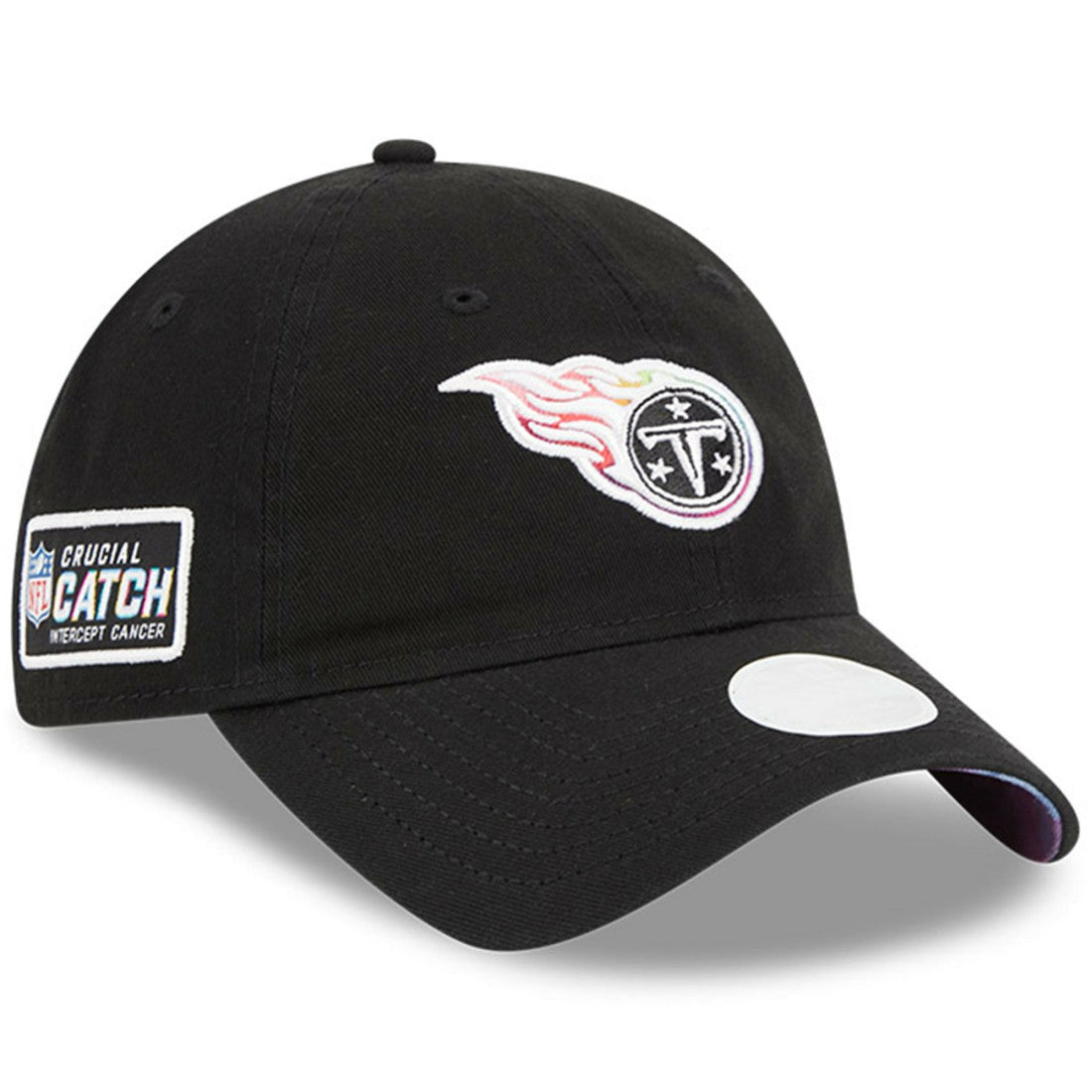 Tennessee Titans New Era Women's 2023 NFL Crucial Catch 9TWENTY Adjustable Hat - Black - NFL