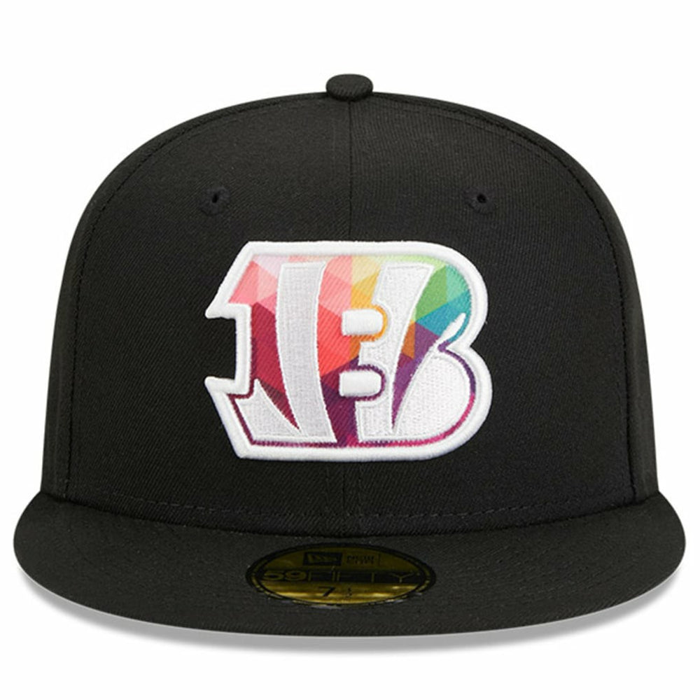 Cincinnati Bengals New Era 2023 NFL Crucial Catch 59FIFTY Fitted Hat - Black - NFL
