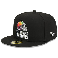 Cleveland Browns New Era 2023 NFL Crucial Catch 59FIFTY Fitted Hat - Black - NFL