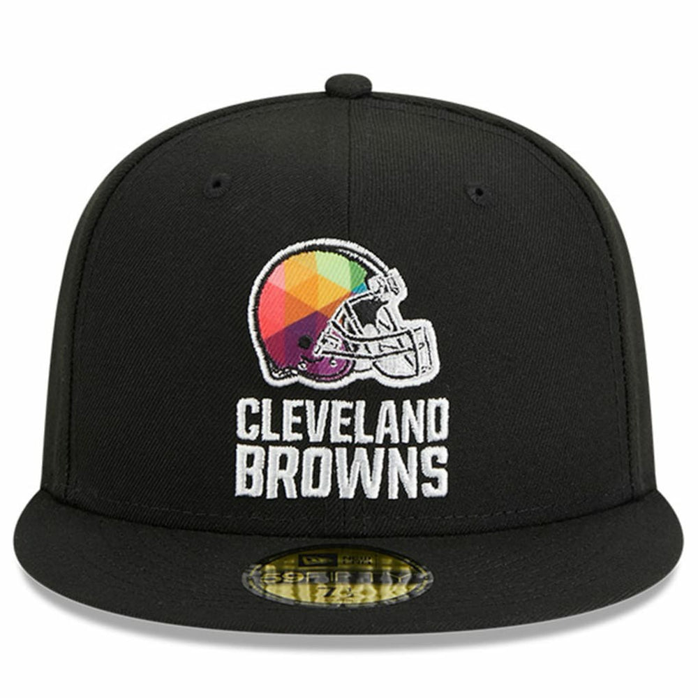 Cleveland Browns New Era 2023 NFL Crucial Catch 59FIFTY Fitted Hat - Black - NFL