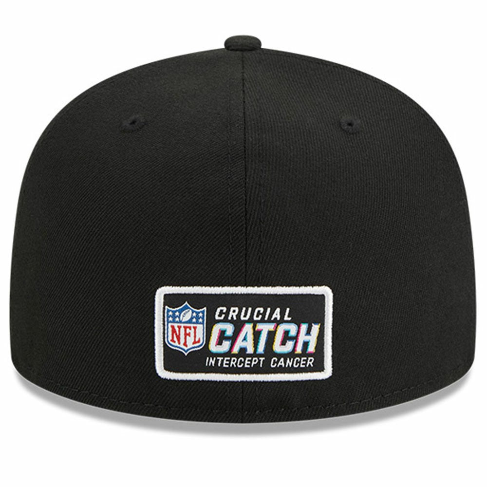 Green Bay Packers New Era 2023 NFL Crucial Catch 59FIFTY Fitted Hat - Black - NFL