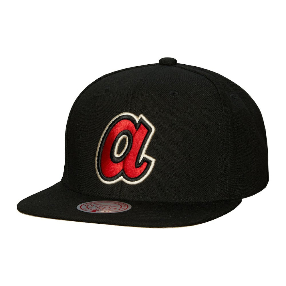 Atlanta Braves Mitchell & Ness Cooperstown Collection True Classics Snapback Hat Outlet