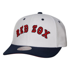 Boston Red Sox Mitchell & Ness Cooperstown Collection Pro Crown Snapback Hat Online