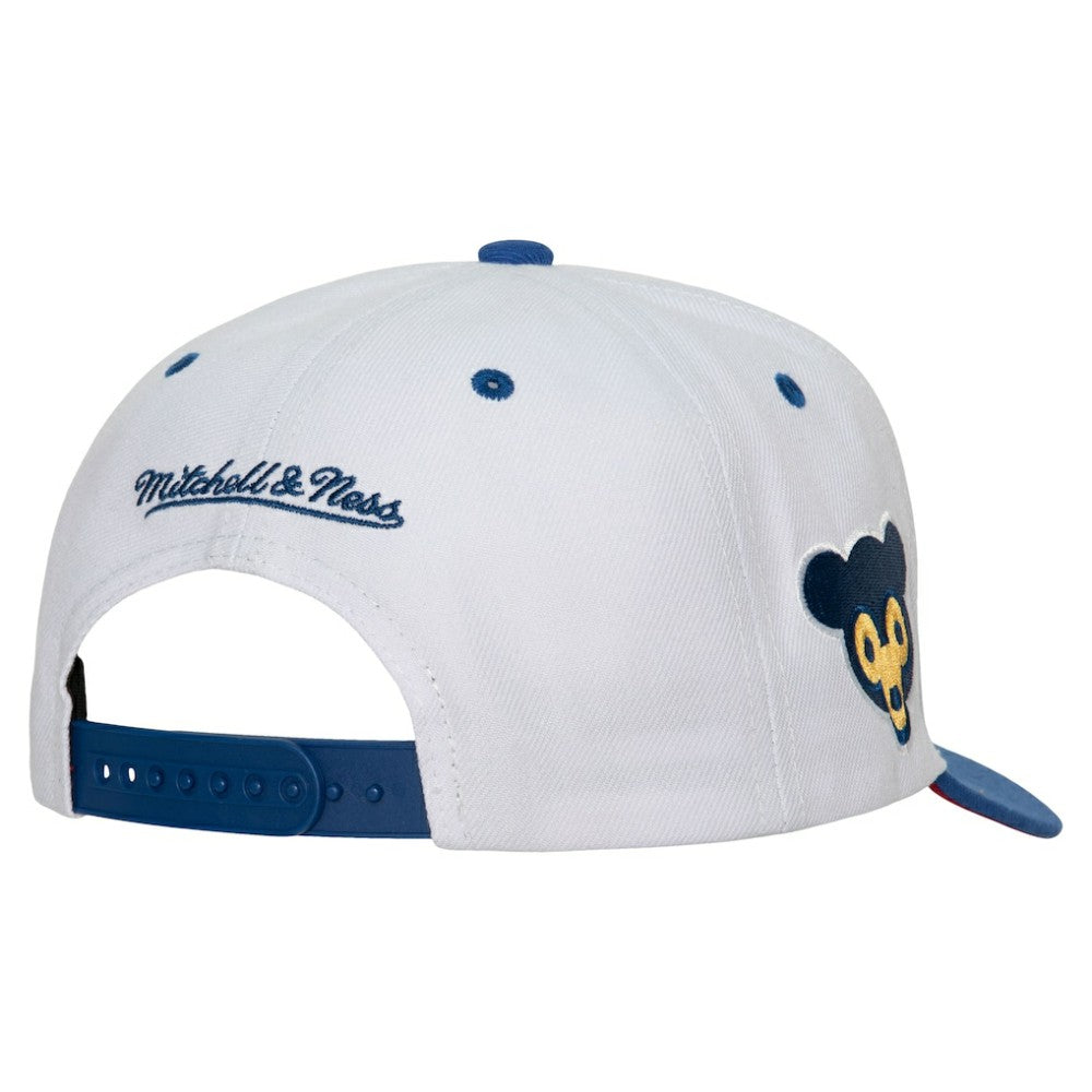 Chicago Cubs Mitchell & Ness Cooperstown Collection Pro Crown Snapback Hat for sale
