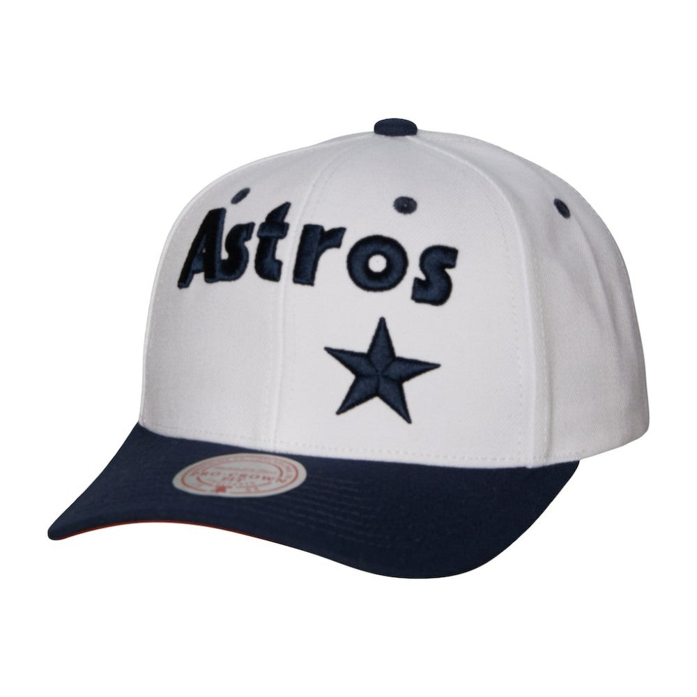 Houston Astros Mitchell & Ness Cooperstown Collection Pro Crown Snapback Hat Discount