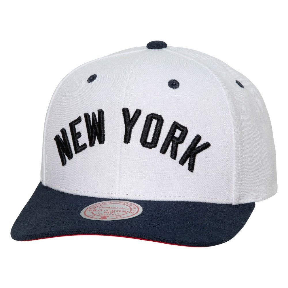 New York Yankees Mitchell & Ness Cooperstown Collection Pro Crown Snapback Hat Outlet