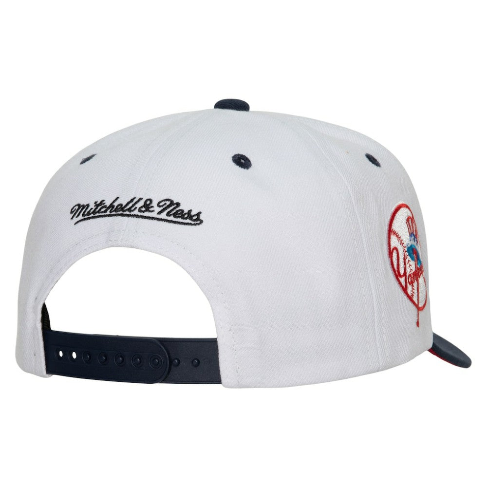 New York Yankees Mitchell & Ness Cooperstown Collection Pro Crown Snapback Hat Outlet