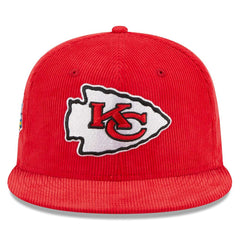 Kansas City Chiefs New Era Throwback Cord 59FIFTY Fitted Hat - Red - NFL