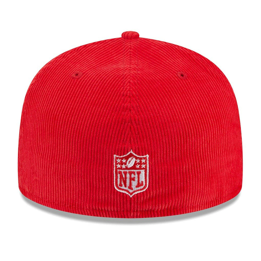 Kansas City Chiefs New Era Throwback Cord 59FIFTY Fitted Hat - Red - NFL