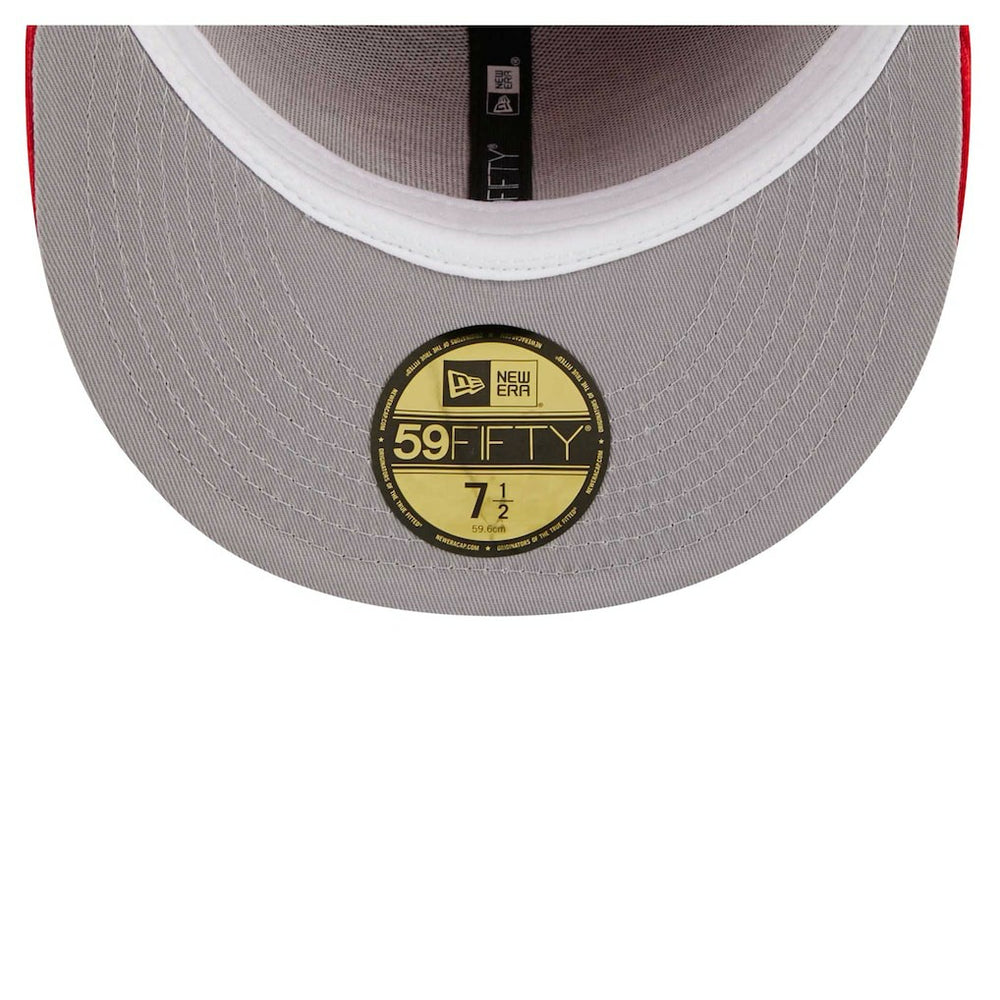 Kansas City Chiefs New Era Throwback Cord 59FIFTY Fitted Hat - Red - NFL