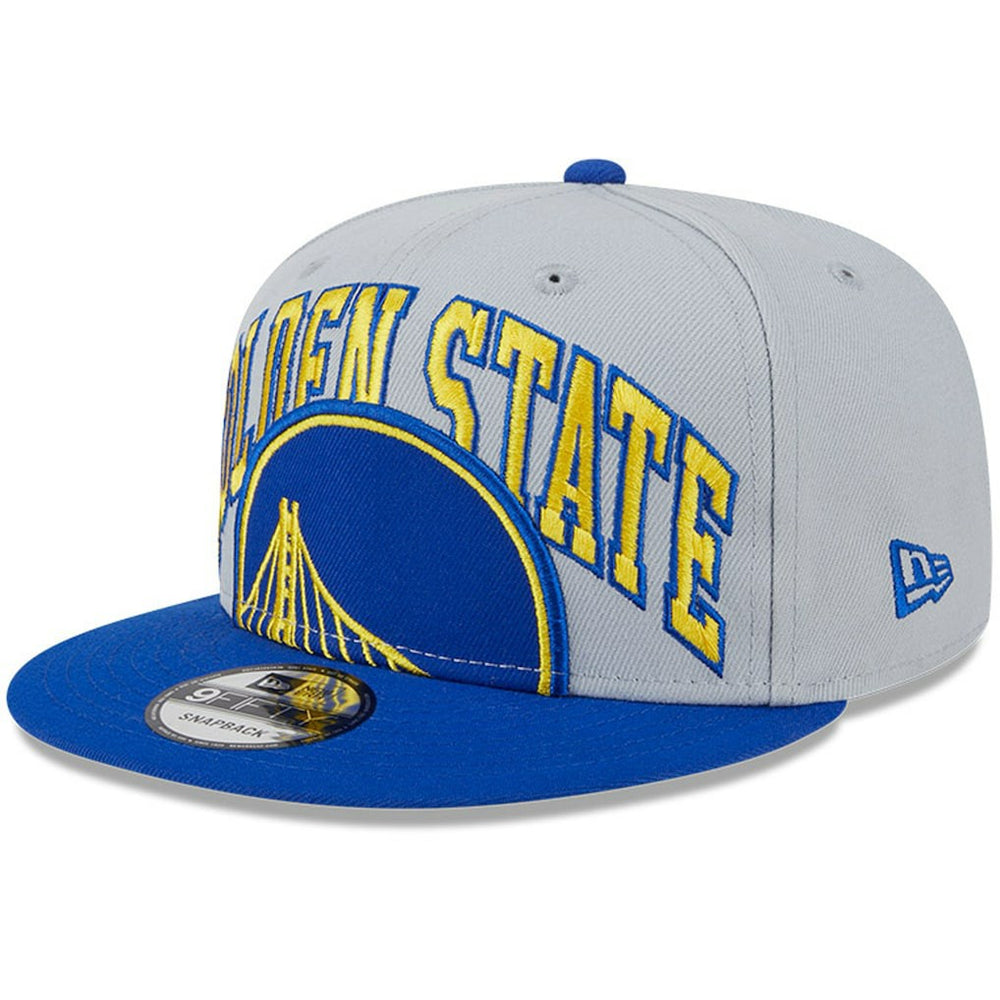 New Era Golden State Warriors Tip-Off Two-Tone 9FIFTY Snapback Hat Gray/Royal