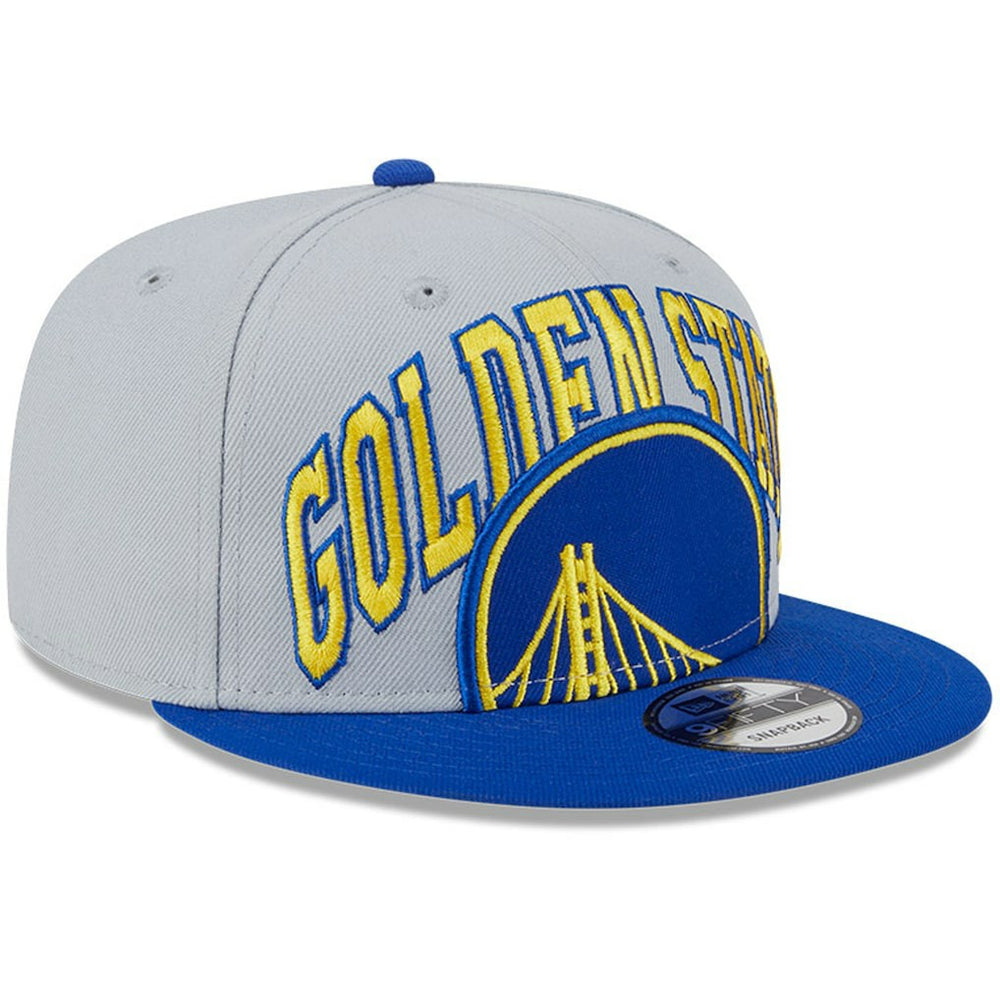 New Era Golden State Warriors Tip-Off Two-Tone 9FIFTY Snapback Hat Gray/Royal