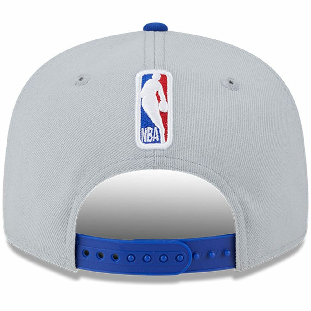 New Era Golden State Warriors Tip-Off Two-Tone 9FIFTY Snapback Hat Gray/Royal