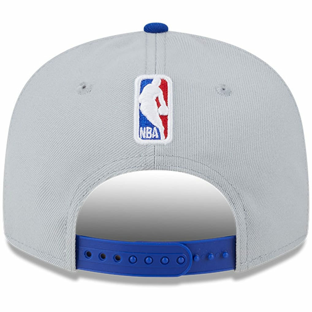 New Era Philadelphia 76ers Tip-Off Two-Tone 9FIFTY Snapback Hat Gray/Royal