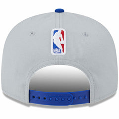 New Era Philadelphia 76ers Tip-Off Two-Tone 9FIFTY Snapback Hat Gray/Royal