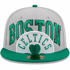 New Era Boston Celtics Tip-Off Two-Tone 59FIFTY Fitted Hat Gray/Kelly Green