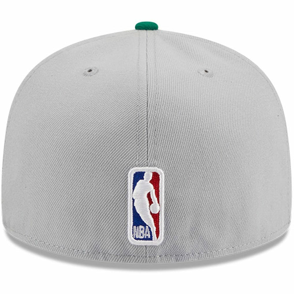 New Era Boston Celtics Tip-Off Two-Tone 59FIFTY Fitted Hat Gray/Kelly Green