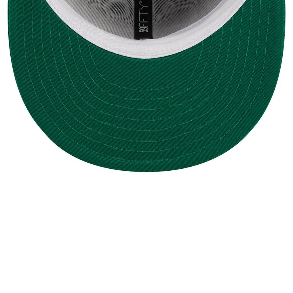 New Era Boston Celtics Tip-Off Two-Tone 59FIFTY Fitted Hat Gray/Kelly Green