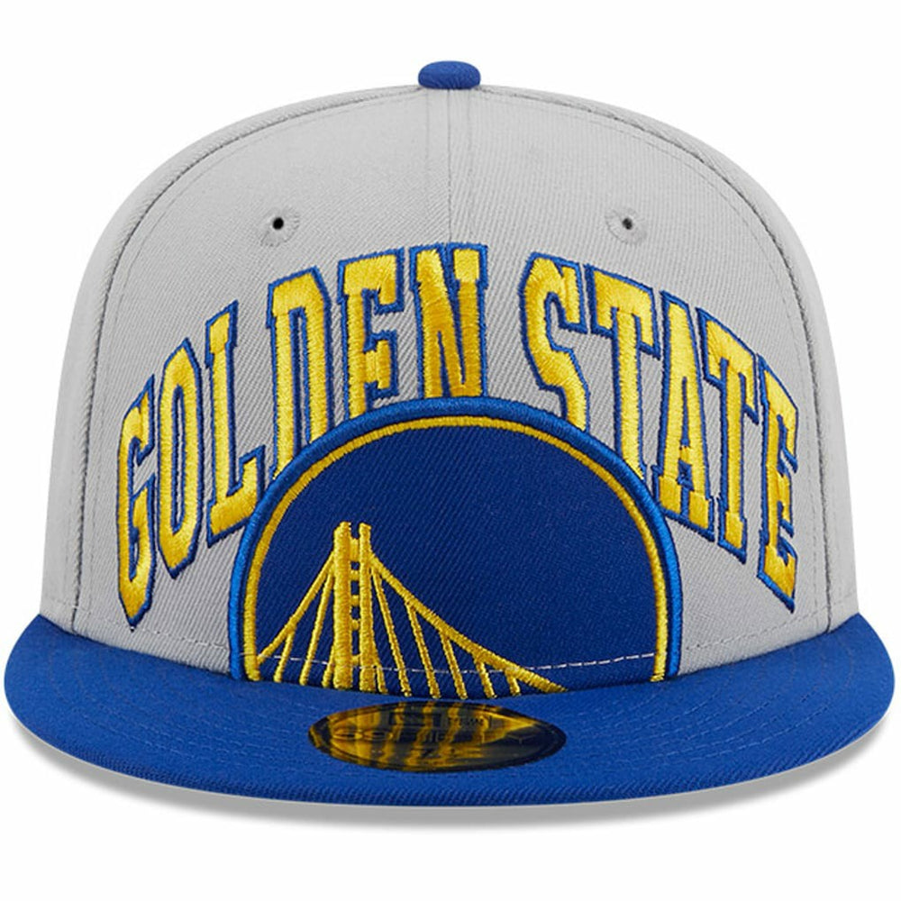 New Era Golden State Warriors Tip-Off Two-Tone 59FIFTY Fitted Hat Gray/Royal